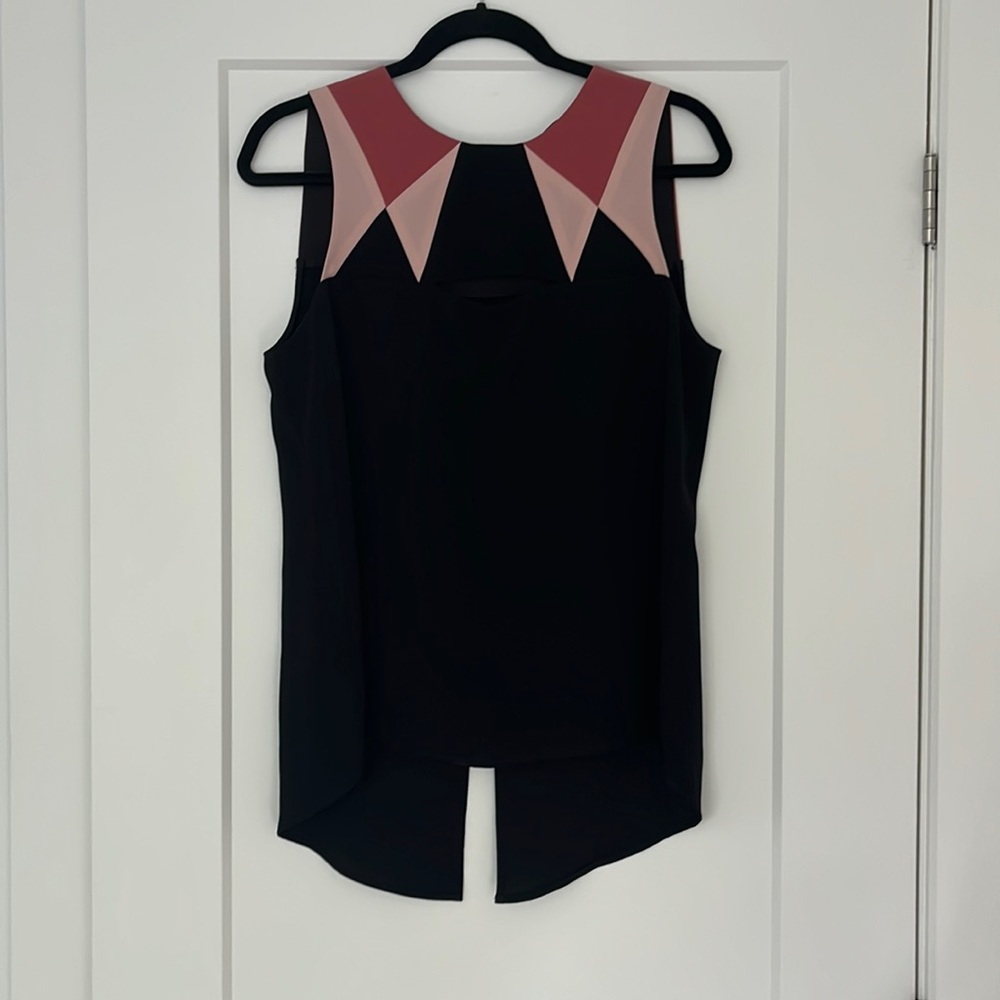 BCBG top with cut out